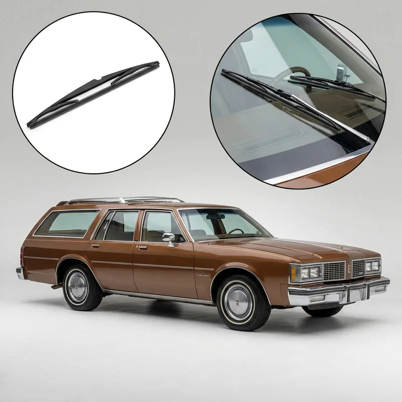 Driver Side Wiper Blade for Oldsmobile Custom Cruiser (1971 - 1992) - 1